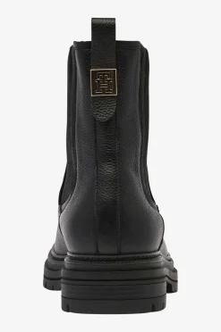 Tommy Hilfiger Chelseaboot TH Plaque Pebble Chelsea Warm