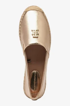 Tommy Hilfiger Espadrillos TH Logo Metallic Leather Espad