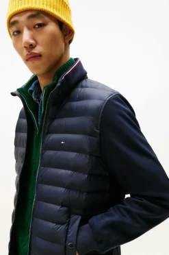 Tommy Hilfiger Jakke Mix Media Ess Rwb Stand Collar