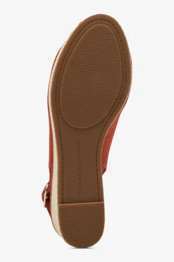 Tommy Hilfiger Sandal med hæl Flag Mid Wedge Espad Slingback