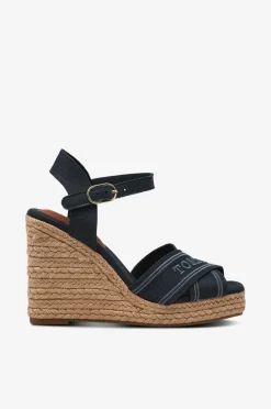 Tommy Hilfiger Sandaler med hæl Tommy Hilfiger Espad High Wedge