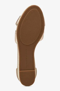 Tommy Hilfiger Sandaler med hæl Flag Metallic Mid Wedge Espad