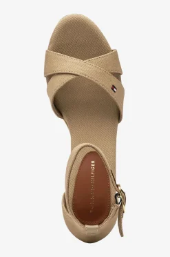 Tommy Hilfiger Sandal med hæl Mid Wedge Espad