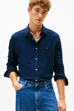 Tommy Hilfiger Skjorte Knit Pique Featherweight