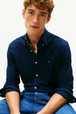 Tommy Hilfiger Skjorte Knit Pique Featherweight