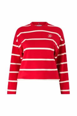 Tommy Hilfiger Curve Sweatshirt Crv TH Script Mdrn Terry Swtshrt