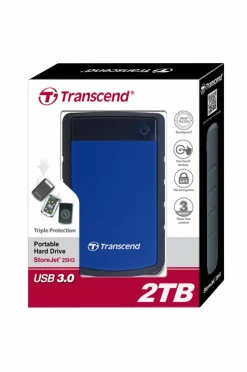 Transcend HDD StoreJet 2.5 2TB USB3 (TS2TSJ25H3B)