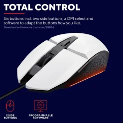 Trust Computermus GXT 109W Felox Illuminated Gaming Mouse