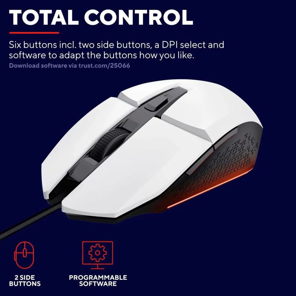 Trust Computermus GXT 109W Felox Illuminated Gaming Mouse