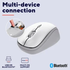 Trust Trådløs mus Yvi+ Bluetooth / 2,4 Ghz
