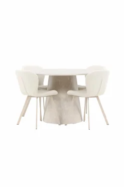 Venture Home Spisebord Lanzo med Lilja-stol