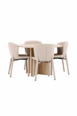 Venture Home Spisebord Strada med Astoria-stol