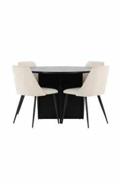 Venture Home Spisebord Strada med stol Night