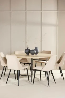 Venture Home Spisebord Copenhagen med stol Night