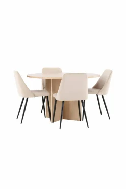 Venture Home Spisebord Strada med stol Night