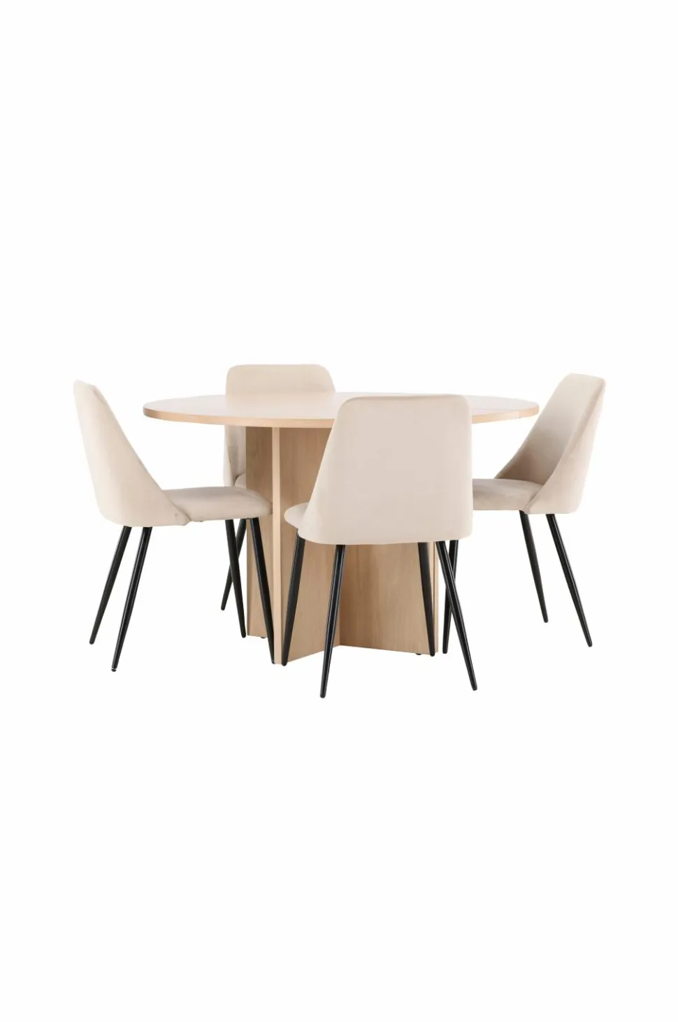 Venture Home Spisebord Strada med stol Night