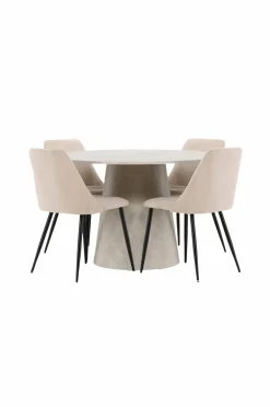 Venture Home Spisebord Lanzo med stol Night