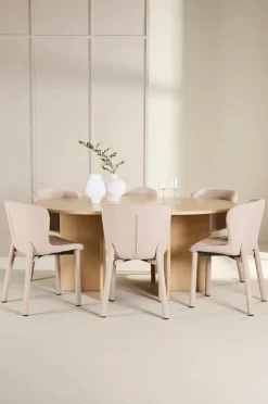 Venture Home Spisebord Strada med Astoria-stol