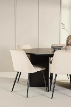 Venture Home Spisebord Strada med stol Night