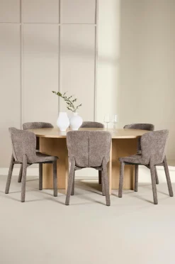 Venture Home Spisebord Strada med Astoria-stol