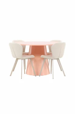 Venture Home Spisebord Lanzo med Lilja-stol