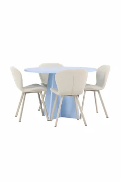 Venture Home Spisebord Bootcut med Lilja-stol