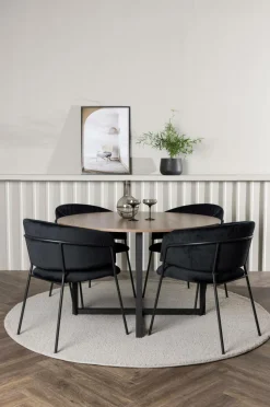 Venture Home Spisegruppe Durango med 4 stk. stole Selma