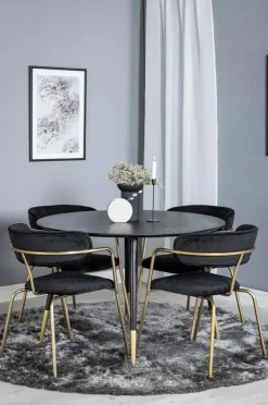 Venture Home Spisegruppe Dipp med 4 stk. stole Arrow