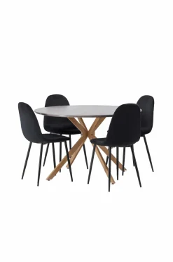 Venture Home Spisegruppe Piazza og stolene Polar