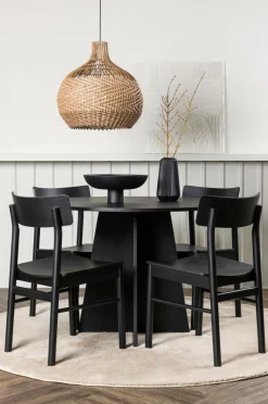 Venture Home Spisegruppe Bootcut Round og stolene Montros