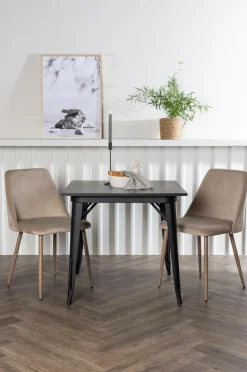 Venture Home Spisegruppe Tempe med 2 stole Night