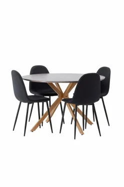 Venture Home Spisegruppe Piazza og stolene Polar