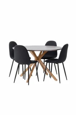 Venture Home Spisegruppe Piazza og stolene Polar