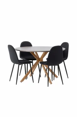 Venture Home Spisegruppe Piazza og stolene Polar