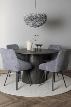 Venture Home Spisegruppe Lanzo med 4 stole Rosie