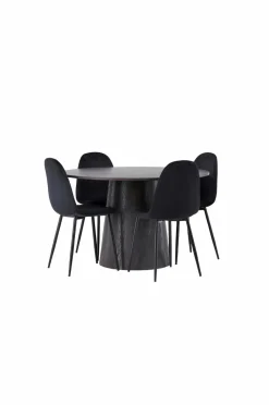Venture Home Spisegruppe Lanzo med 4 stole Polar