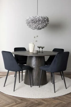 Venture Home Spisegruppe Lanzo med 4 stole Night