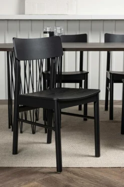 Venture Home Spisegruppe Stone Oval og stolene Montros