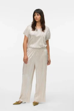 Vero Moda Curve Bukser vmcDuvi HW Wide Pant Jrs Btq Cur GA