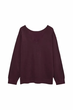 Vero Moda Curve Pullover vmChappyglitter LS 2way Pull Boo CU