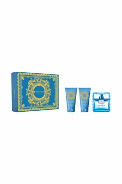 Versace Giftbox Eau Fraiche Pour Homme Edt 50 Ml + Shower Gel 50 Ml + After Shave Balm 50 Ml