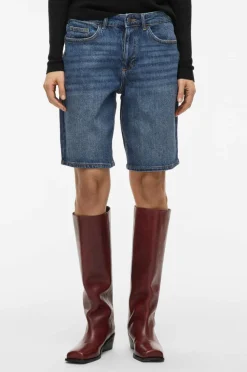 Vila Denimshorts viJaf RW Bermuda Shorts Mbd/bfs