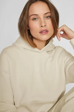 Vila Hættetrøje viHuris L/s Loose Sweat Hoodie/pb