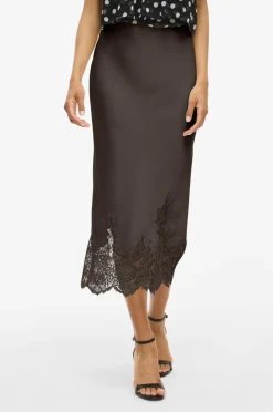 Vila Nederdel viSabel HW Midi Lace Detail