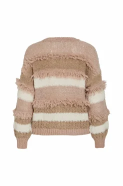 Vila Trøje viTuri O-neck L/S Sequin Knit Top