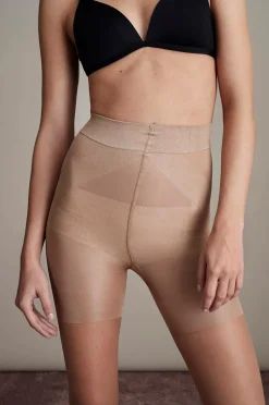 Vogue Støttestrømpebukser Ladies Den Pantyhose, Lift Up Support 20den - medium support