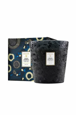 Voluspa Moso Bamboo Boxed Luxe Jar Candle 80H