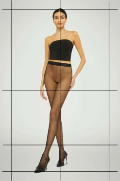 Wolford Strømpebukser Twenties Fishnet Tights