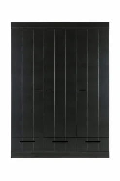WOOOD Garderobe Connect m struktur, H195xB140xD53