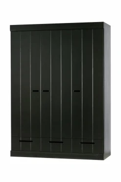 WOOOD Garderobe Connect m struktur, H195xB140xD53